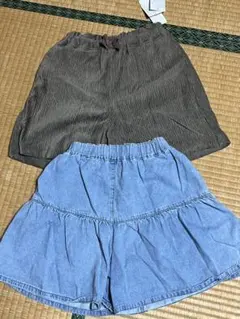 キッズ ショートパンツ 2点セット 150cm・160cm 女の子