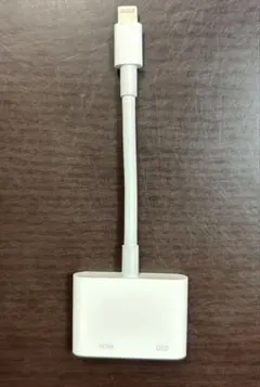純正　Lighting 変換ケーブルHDMI