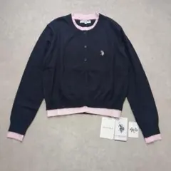U.S. POLO ASSN. × PUBLUX フェイクレイヤードカーディガンのサムネイル