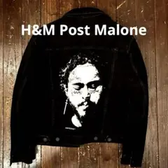 【良】★H&M PostMalone コラボ デニムジャケット 廃盤 送料無料★のサムネイル