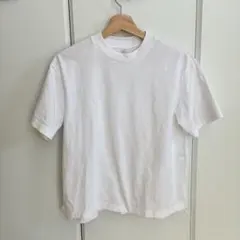 【UNIQLO】エアリズムコットンT 白　ユニクロ　半袖
