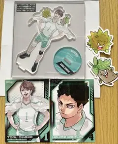 ハイキュー サイン入り ステッカー 及川徹 ジャンプフェア特典 Vリーグ