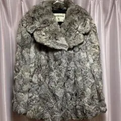 激レア PATRICIA PARIS リアルファーコート 毛皮 ヴィンテージ