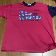 YONEX バドミントン2024選抜限定tシャツ　ピンク