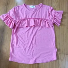 CLOSSHI kids ピンク フリル Tシャツ 130cmのサムネイル
