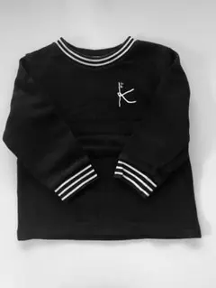 【組曲】 黒 トレーナー 80センチ