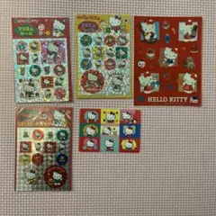 Hello Kitty クリスタルシール 5枚セット