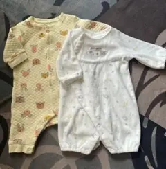 ロンパース　ユニクロ　他　50〜60㎝　UNIQLO キルティング　新生児ベビー