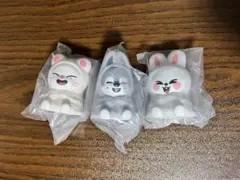 SKZOO ライトマスコット リービット ウルフチャン ジニレット　3個セット