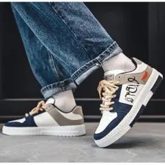 スニーカー ハイカット 厚底 ストリート系 韓国 通気性 滑り止め 26cm