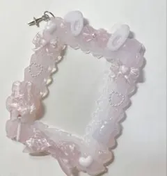 【17】ホイップデコ　トレカケース　硬質ケース　ピンク