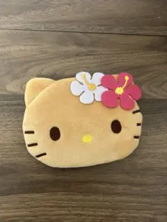 キティ　一番くじ　ハローキティ 顔型ポーチ