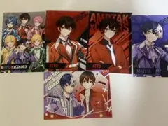 AMPTAKxCOLORS あっとくん まぜ太くん ブロマイド まとめ売り 5枚