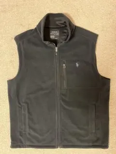 POLO RALPH LAURENポロラルフローレン フリースベスト L 黒