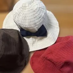 レディース帽子　3点