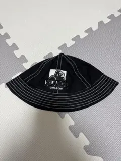 エクストララージ 子供用 帽子 バケットハット ブラック（52-56cm）