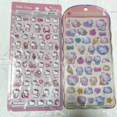 ボンボンドロップシールミニ コットンパフィー キティ サンリオ 正規品