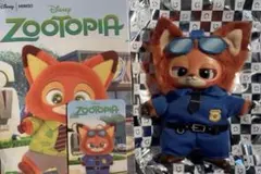 正規品 MINISO ズートピアぬいぐるみZootopiaニック