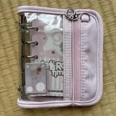 バインダー　ピンク