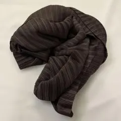 PLEATSPLEASEストライプデザイン ストール・ショール