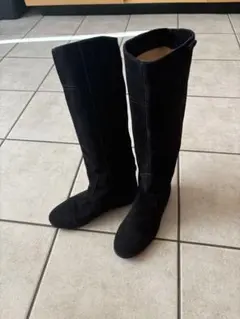 FABIO RUSCONI スエード ロングブーツ36