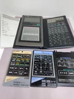 シャープ電子手帳PA-7000用技術計算カードPA-7C12 - メルカリ