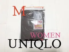 ●新品未開封●ユニクロレディース●ヒートテックUネック8分袖Tシャツ●ブラウンM