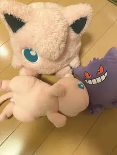 ポケモン ぬいぐるみセット ミュウ・ゲンガー・プリン