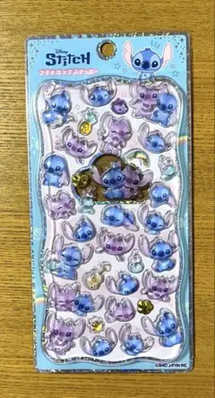 正規品　プチドロップステッカー　スティッチ　ディズニー