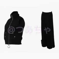 Theredthread nylon jersey pants lace - メルカリ