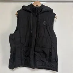 Harley-Davidson ベスト フード付き ブラック M ノースリーブ - メルカリ