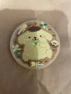 刺繍キャラクター　缶バッジ