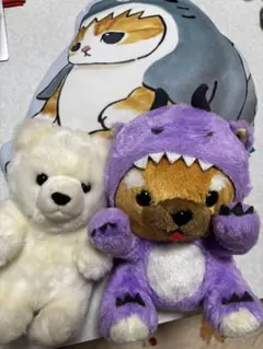 ぬいぐるみ、クッション