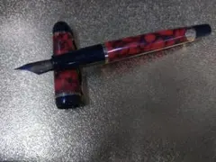 WATERMAN 万年筆 レッドマーブルウォーターマンの廃番モデル「フィリアス」のサムネイル