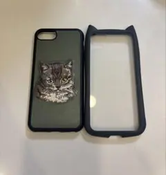 猫 SEケース Jubilee 立体刺繍 ラスタバナナ 猫耳カバー セット