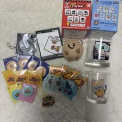 BT21 SHOOKY ユンギ 缶バッチ グラス キーホルダーシール まとめ売り