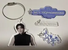 DIY KEYCHARM スビン アクリルキーリング