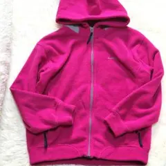 【匿名配送】モンベル　mont-bell　フード付きジャケット　ピンク　150