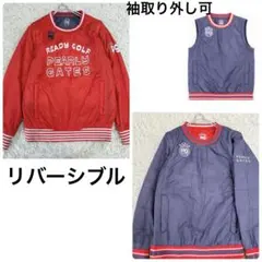 PEARLYGATES リバーシブル 中綿 スニード 袖取り外し 蓄熱 1