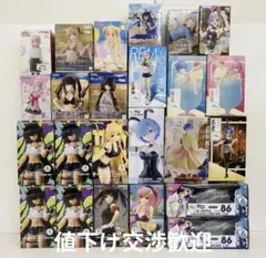 未開封フィギュア to love リゼロ 時崎狂三 レム ロキシー 24点セット