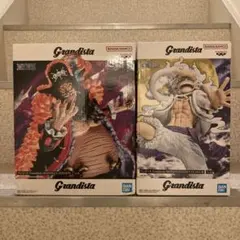 ワンピース Grandista フィギュア ルフィ ティーチ 黒ひげ 2種セット