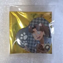 山田利吉　ナンジャ　ハート型缶バッジ