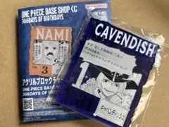 ONE PIECE BASE SHOP くじ　アクリルブロックチャーム