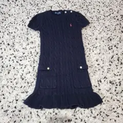 Ralph Lauren ケーブルニットワンピース 120