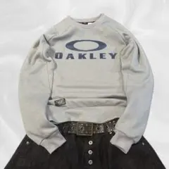 00s oakley big logo sweat y2k tec c-boy