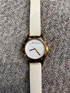 マークジェイコブス MARC JACOBS ゴールド×ホワイト ウォッチ 腕時計