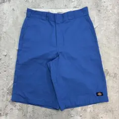 Dickies　Loose Fit　ワークショーツ　W31　ブルー　古着のサムネイル