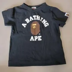 A BATHING APE ブラック Tシャツ 90cmのサムネイル
