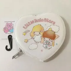 キキララ　サンリオ　オーロラレトロ　ハート　ラメ　ポーチ　しまむら