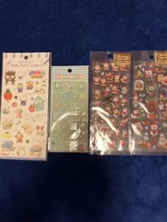 ドロップシール　タイルシール　４点セット